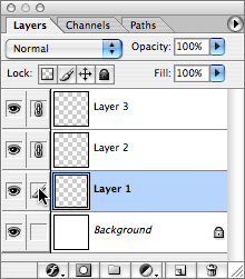 Unlinking one layer