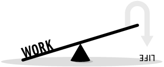 work tipping the scale